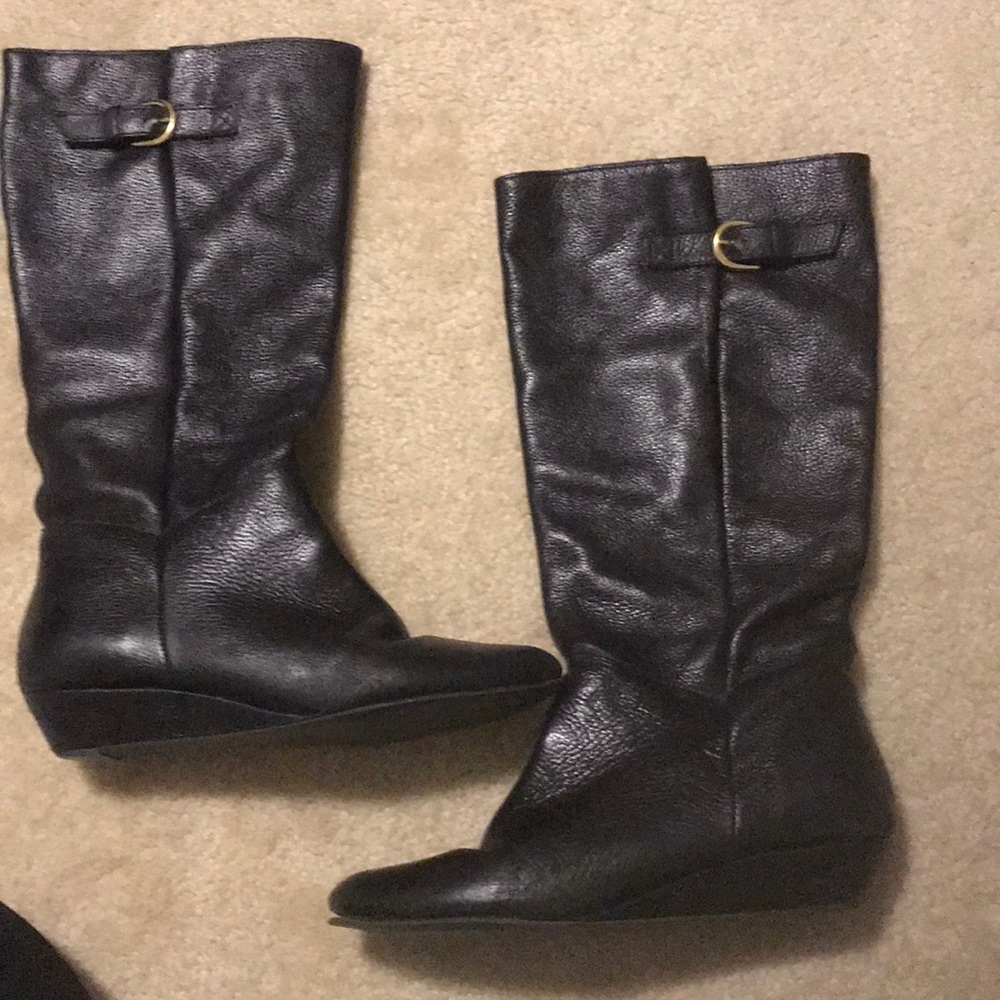 Steve Madden Intyce Black Boots